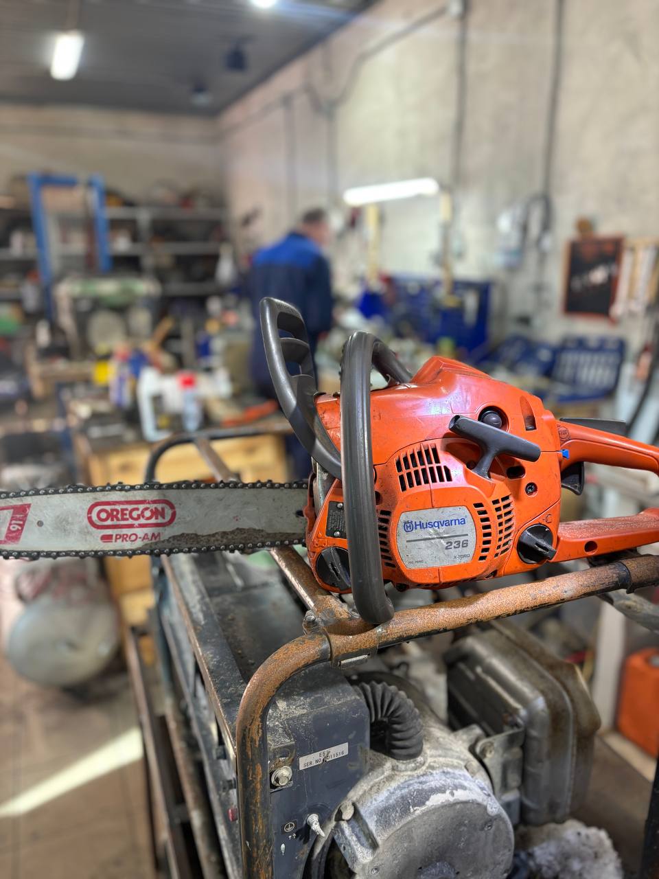 Ремонт снегоуборщика пример 3