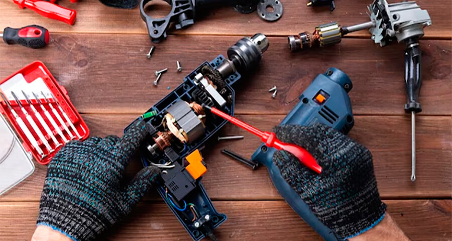 Ремонт электроинструмента пример 2