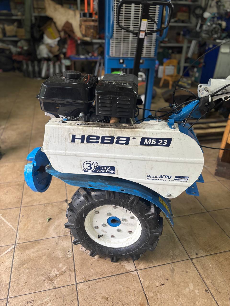 Ремонт садовой техники пример 1